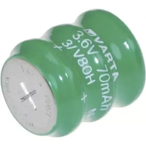 Poga baterija Varta V3/80H 80 mAh 3.6 V litija
