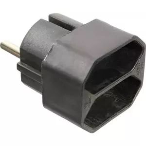 as - Schwabe 48212 Steckdosen-Verteiler Schwarz (48212)