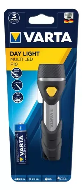 Keychain flashlight Varta Day Light Multi LED F10 Photo 3