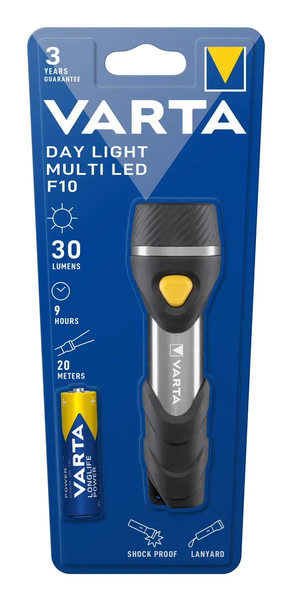 Varta Day Light Multi LED F10 piekariņa lukturītis Photo 6