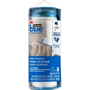 Protective Covering Film 3M PTD2093EL-107 Blue 17 m x 2.7 m 1 Roll