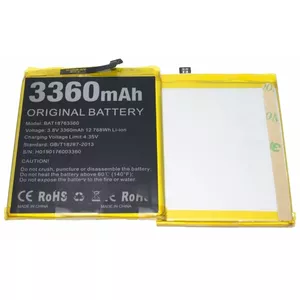 Battery Doogee Y7 4000mAh Li-ion replacement battery for portable devices