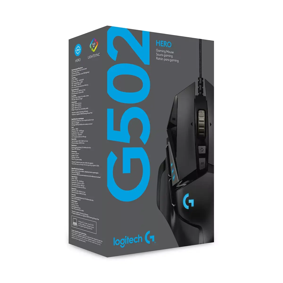 Pele Logitech G G502 HERO Photo 9