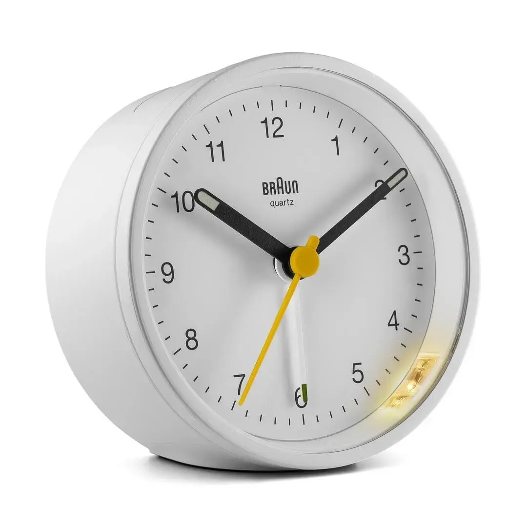 Braun BC12W Kvarca modinātājs balts Photo 2