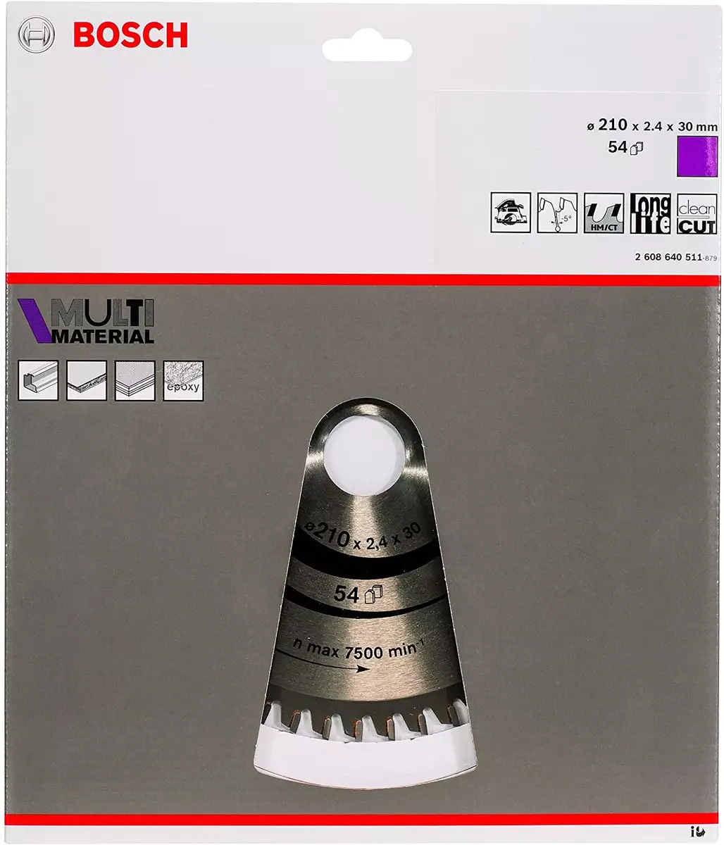 Пила дисковая Bosch Multi Material Photo 2