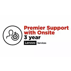 Atbalsta pakalpojums Lenovo 3 Year Premier Support With Onsite 5WS0T36111