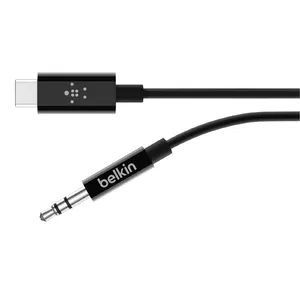 Belkin F7U079BT06-BLK аудио кабель 1,8 m 3,5 мм Черный