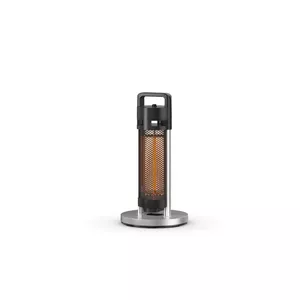 Freestanding patio heater Swan SH16330N, electric 1200 W, black, aluminium housing, IP44