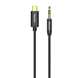 USB Cable Baseus CAM01-01 1.2m 3.5mm USB C Black