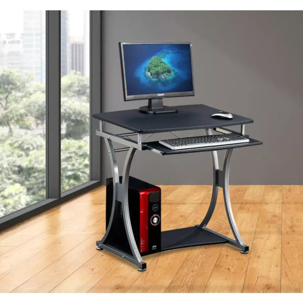 Compact Desk Techly ICA-TB 328BK Photo 2