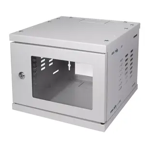 Настенный шкаф LogiLink W06Z33G 4U Серый