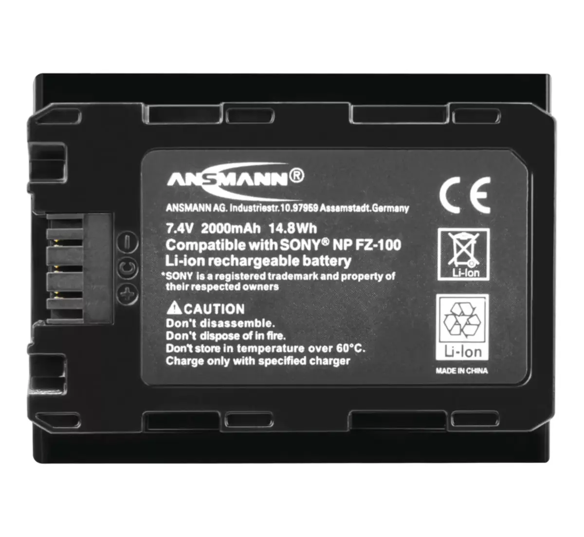 Camera Battery Ansmann 1400-0079 Photo 3