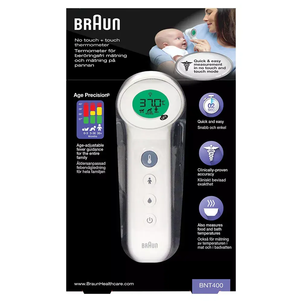 Термометр BRAUN BNT400 для лба Photo 3