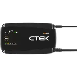 Battery charger CTEK Pro 25S 300W 12V 25A — professional 12V charger, 300 W output, 25 A max
