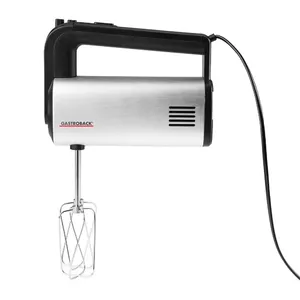 Кухонный комбайн Gastroback Design Handmixer Pro Черный Серебристый