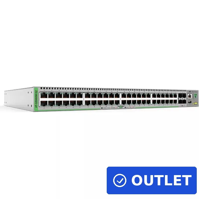Pārvaldāms slēdzis Allied Telesis AT-GS980M/52-50, AT-GS980M/52-50