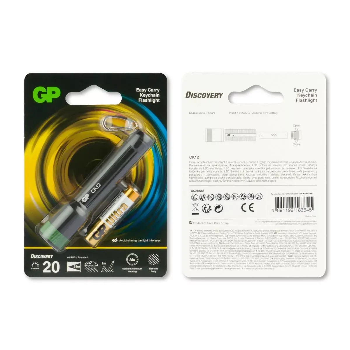 Фонарик на ключи GP Batteries CK12 Photo 3