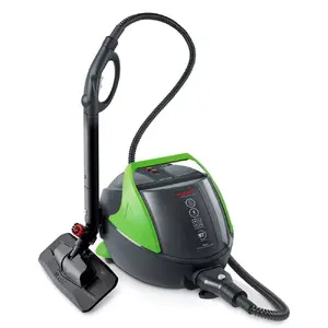 Cylinder steam cleaner Polti Vaporetto Pro 95_Turbo Flexi — 1100 W, 5 bar, 14 accessories, 6 kg, compact (310×445 mm)