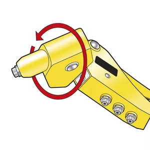 Rivets Stanley 6-MR77 ar rotējošu galvu