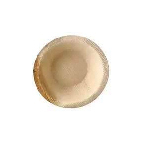 Bowl Papstar 87195 Disposable Dish Round Palm Leaf 10cm