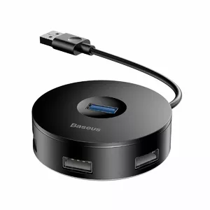 Baseus 6953156284234 хаб-разветвитель USB 2.0 5120 Мбит/с Черный