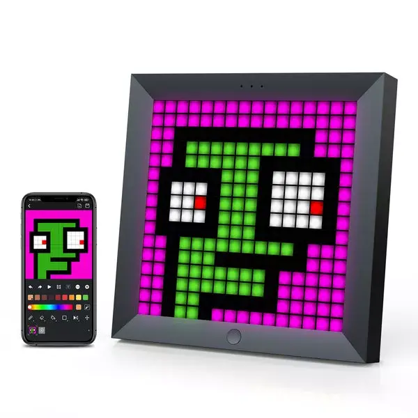 Цифровая фоторамка Divoom Pixoo Pixel Art LED черная Photo 2