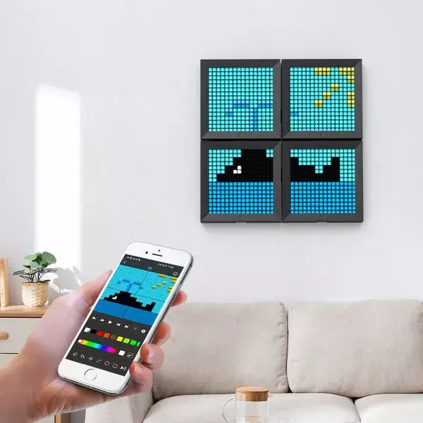 Цифровая фоторамка Divoom Pixoo Pixel Art LED черная Photo 7