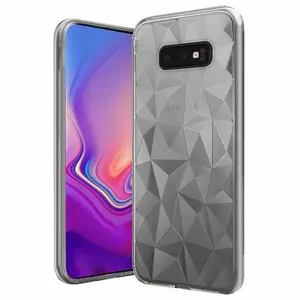 Прозрачный силиконовый чехол Mercury G970 для Samsung S10e — тонкий лёгкий защитный чехол