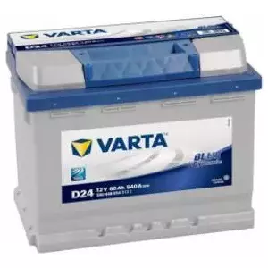 Автомобильный аккумулятор Varta Blue Dynamic D24 — 12 В 60 А·ч, свинцово‑кислотный