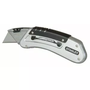 Stanley 0-10-810 хозяйственный нож Черный, Металлический Нож с отломным лезвием
