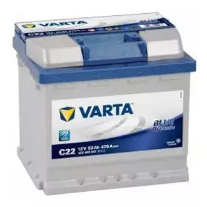 Car battery Varta Blue Dynamic C22 12V 52Ah