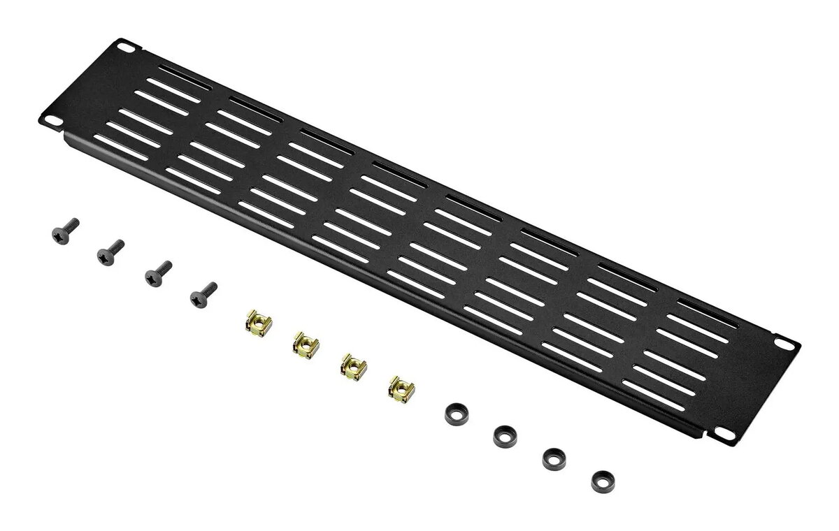 Renkforce RF-3429460 Plaukta panelis 2U Tērauds