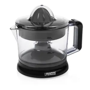 Princess 201004 Citrus Juicer Classic Black 25 W with 1 L Bowl Capacity