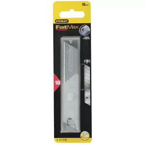 Utility Snap-Off Knife Blades STANLEY FATMAX 18 mm, 10 pcs