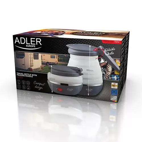 Electric kettle Adler AD 1279 — 0.6 L, 750 W Photo 6