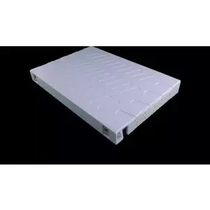 Optical fiber distribution frame ODF Teleskopis FO-ODF-48T-SET with 48-port duplex adapters and 1 m pigtails