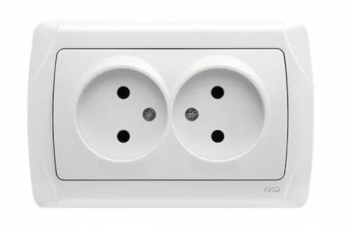 Divkārša elektriskā kontaktligzda Carmen 9056 1055