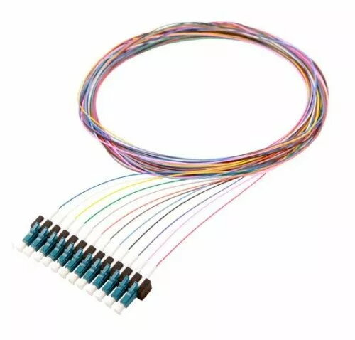 Optisko pigtailu komplekts, 12 krāsas LC