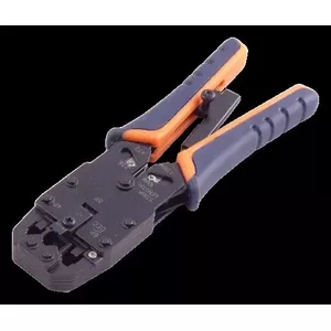 Connector assembly tool CRT-RJ45/11-HQ — RJ45 and RJ11 crimping tool for modular plugs