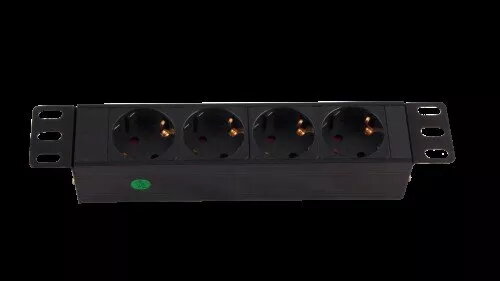 Barošanas sadales bloks 1U PDU-10-4-SW 10