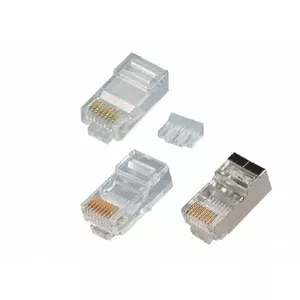 Разъем RJ45 для кабеля CAT6 UTP LAN, двухкомпонентный