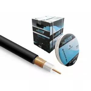 CCTV coaxial cable SIGHTUX RG59 Black 100 m
