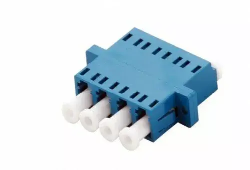 LC/LC optiskais adapteris 4 porti Singlemode