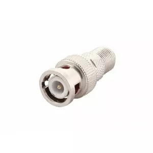 F-female to BNC-male adapter AD-FB — coaxial connector adapter for F to BNC