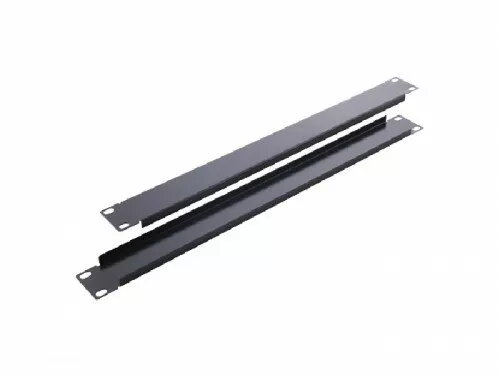 Tukša 1U paneļa 19" PPAN-1U-BL, melna