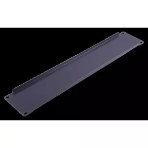 Blank Panel 2U for 19" Rack Cabinet, PPAN-2U-BL, Black