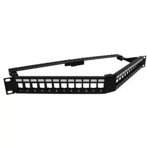 Patch panel NORDMARK 11324126BL-ANG 19" 24-port Cat6