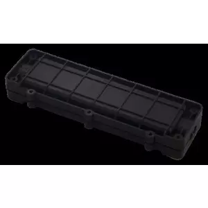 Inline optical fiber splice closure Kompakta QH/FOH4-12F-M for 6–12 fibers, sealed cable joint enclosure