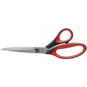 Sewing scissors Erdi D820-200 — 200 mm, black/red handle