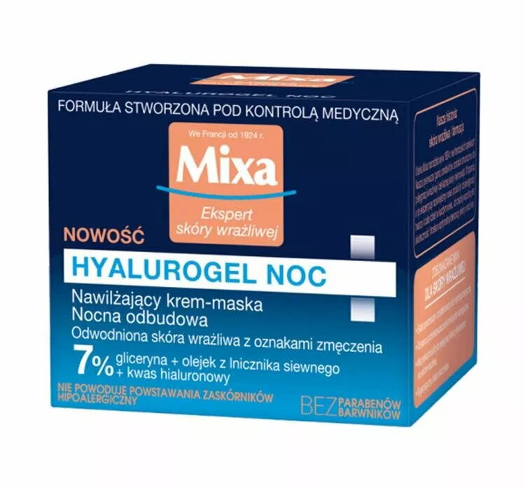 Sejas krēms Mixa Hyalurogel sievietēm —